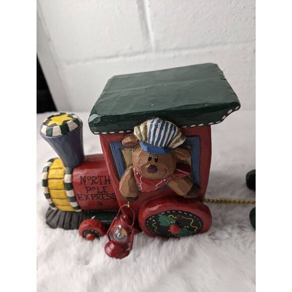 Midwest of Cannon Falls Eddie Walker North Pole Express Christmas Train Set Vint - Picture 6 of 7